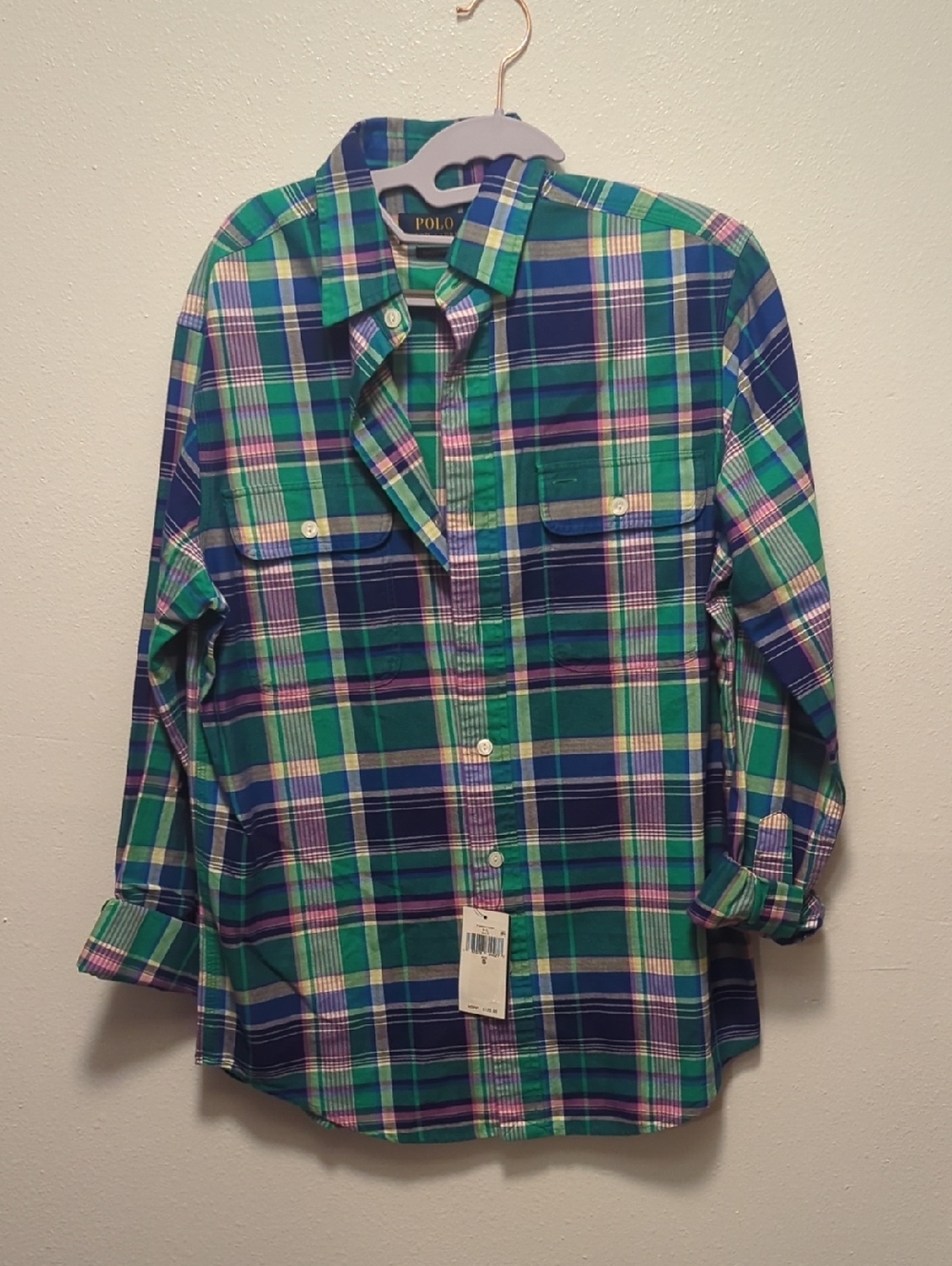 NWT Polo Ralph Lauren Classic fit Button Down Sz Small